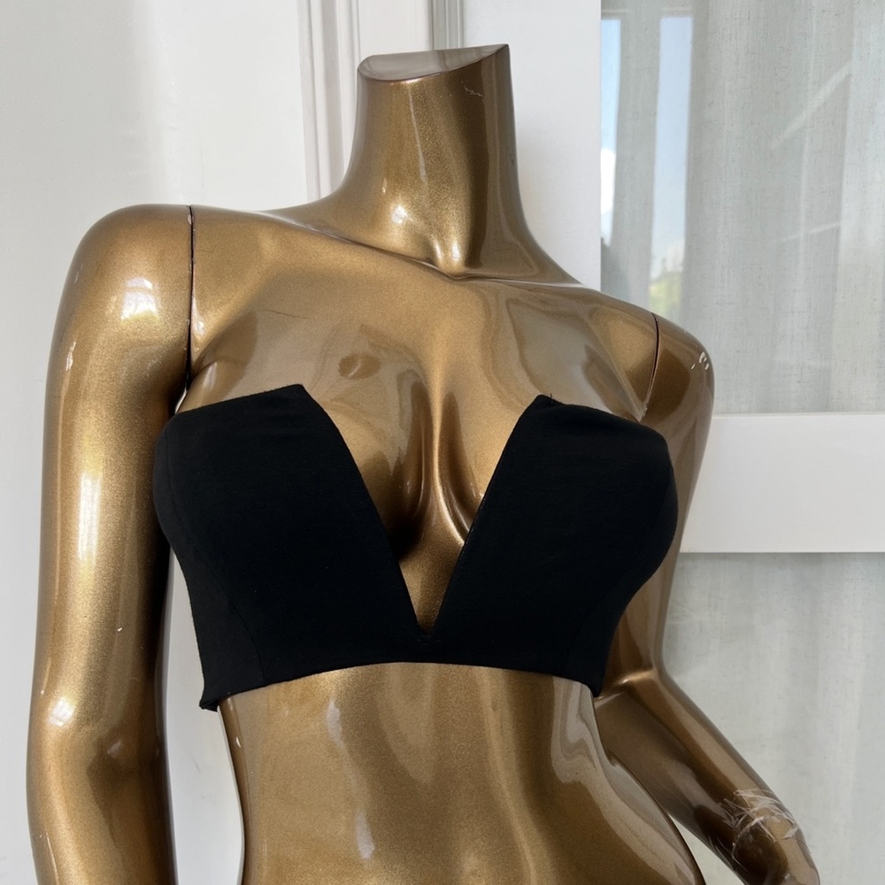 Brand New Hot Miami Styles Black Strapless Bra